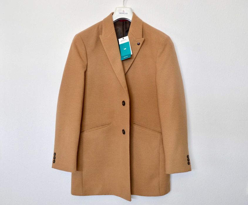 Пальто тренч Burton premium шерсть 100%