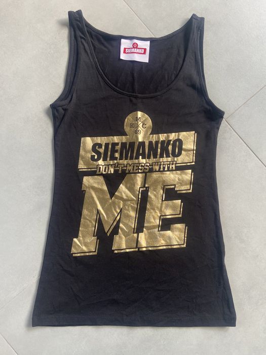 Koszulka Siemanko czarno złota