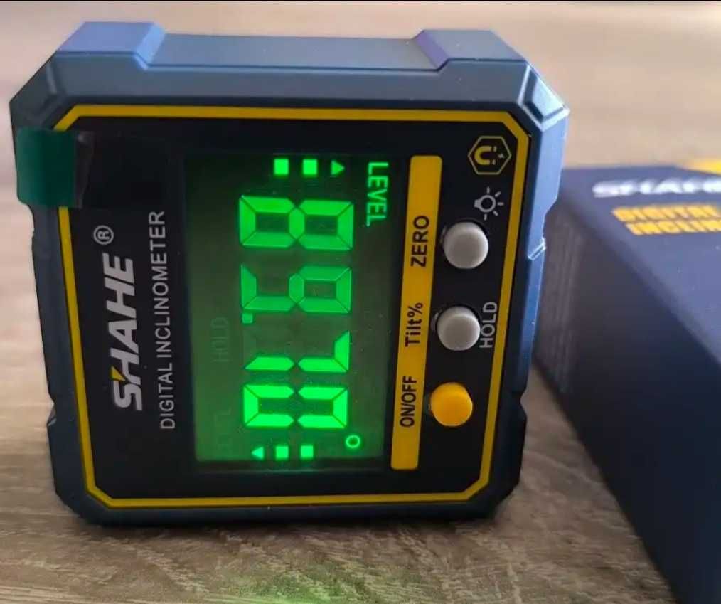 Електронний цифровий кутомір (інклінометр) Shahe 5315-90C з підсвіткою