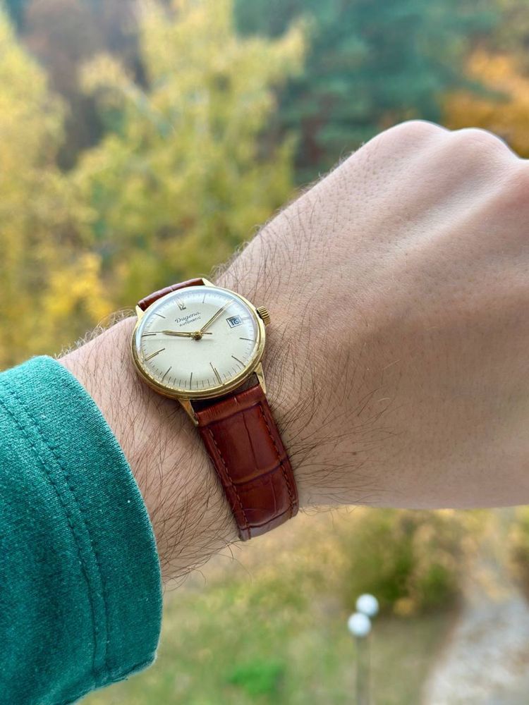 Zegarek Dugena Automatic pozlacany