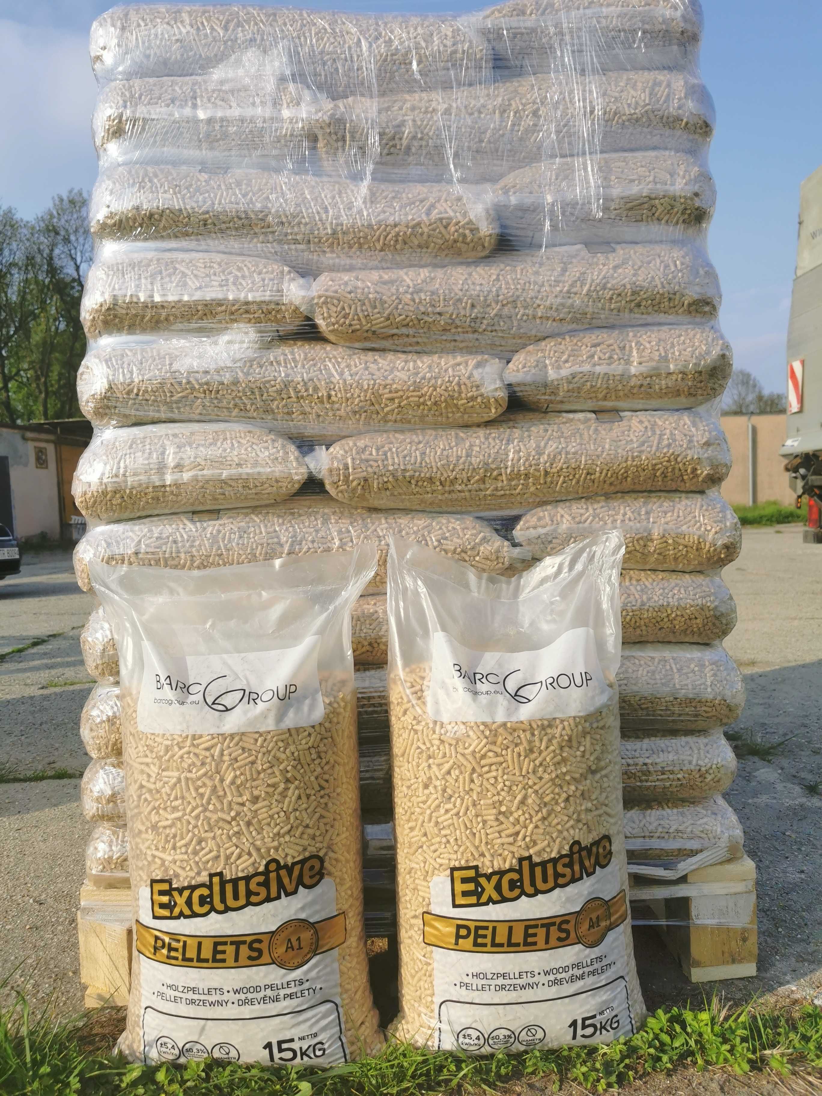 Pellet drzewny A1 Exclusive 6mm. Hurtownia Pelletu. Dostawa, PROMOCJA
