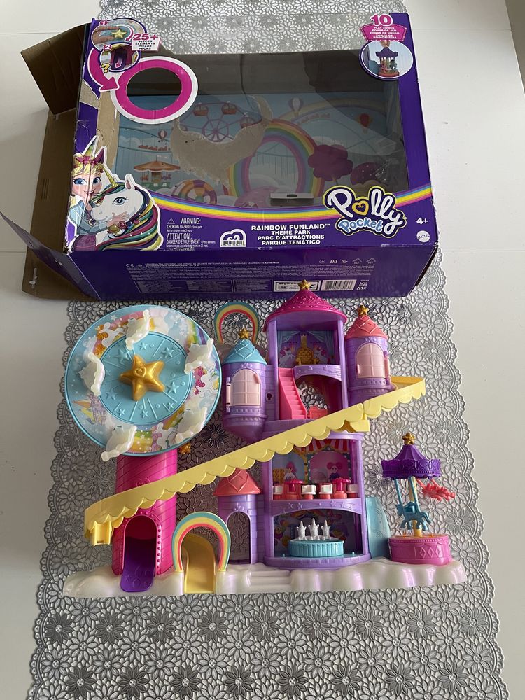 Polly Pocket, Tęczowy park rozrywki Zestaw