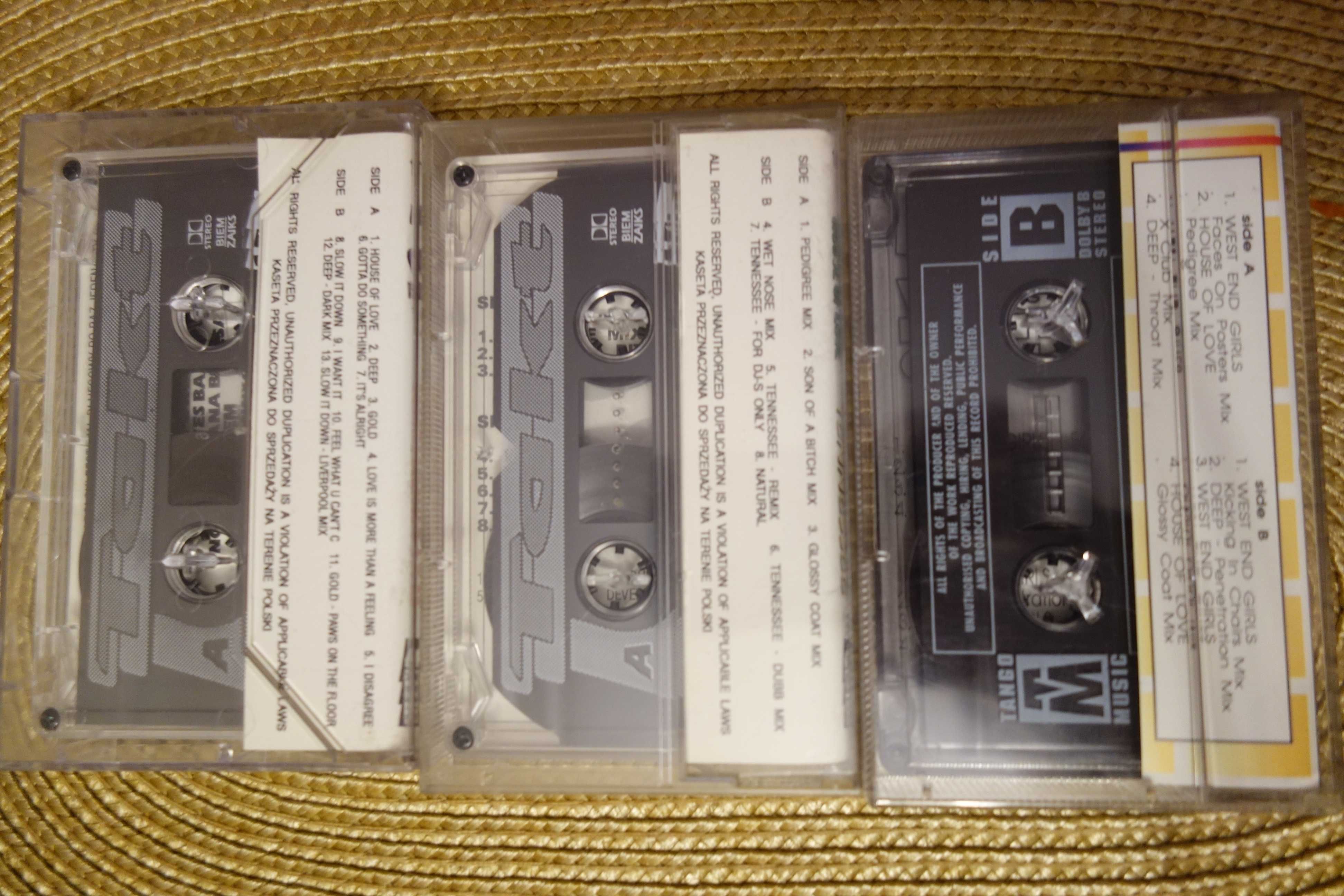 Kasety magnetofonowe EAST 17- komplet 3 kaset