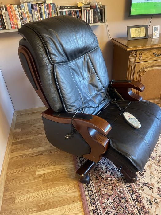 Fotel masujący - sprawny, stan wizualny dobry