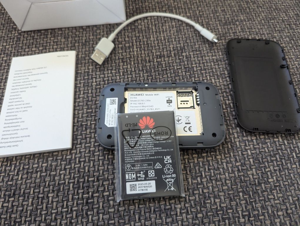 Huawei E5783B-230a najnowsza wersja router mobilny przenośny LTE 4G