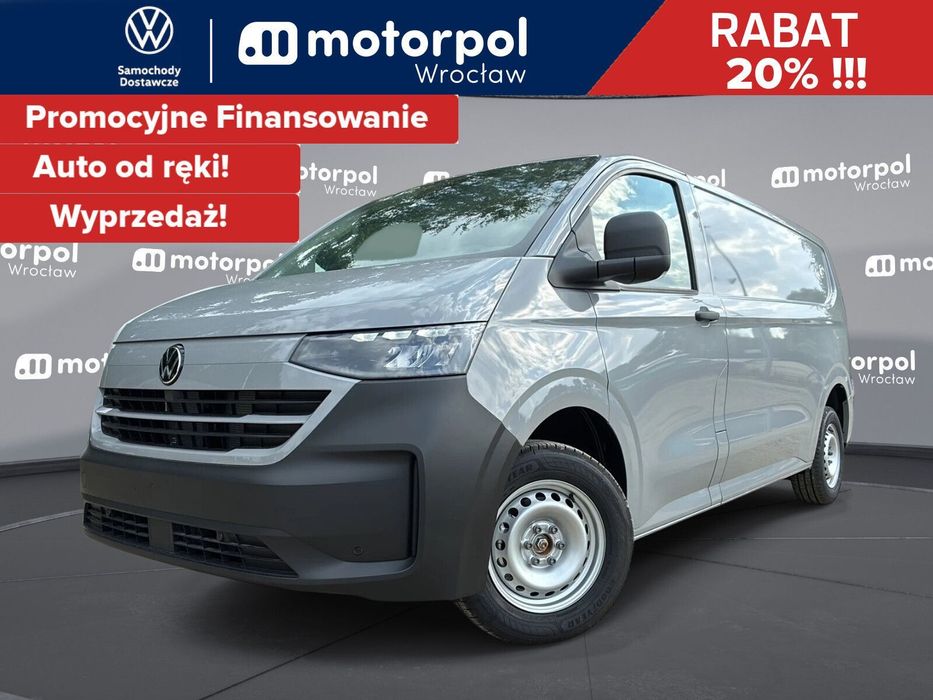 Volkswagen Transporter T7 Furgon (L2), 2.0 TDI 150KM, r.o. 3500 mm  T7 Furgon (L2), 2.0 TDI 150KM, r.o. 3500 mm