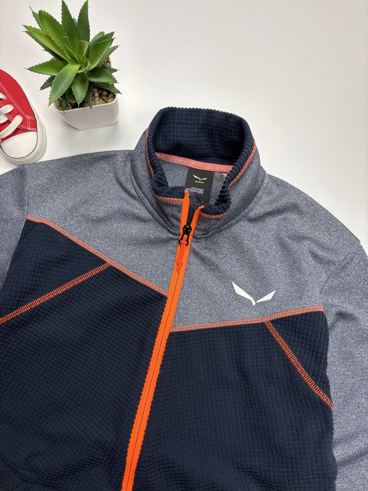 Толстовка флиска зипка Salewa Puez Hybrid originals оригинал size S, M