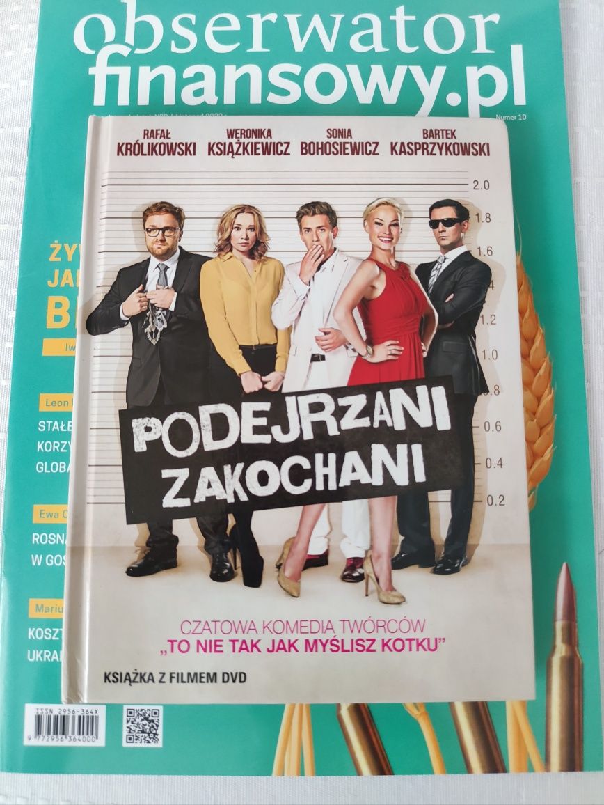 Film Podejrzani zakochani (booklet) płyta DVD, polska komedia obyczajo