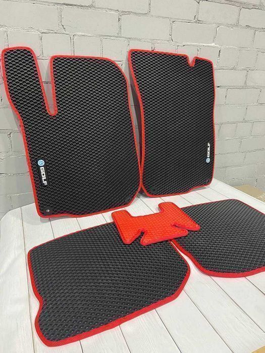 ЕВА EVA Коврики в салон Volkswagen Golf 4 5 6 7 \ E-Golf VII Bora