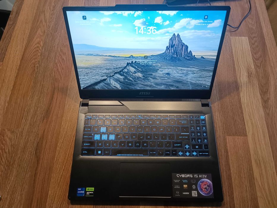 Laptop MSI Cyborg A13VE-1067XPL 15.6"