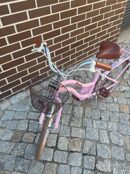 Toimsa, bicicleta infantil rosa vintage