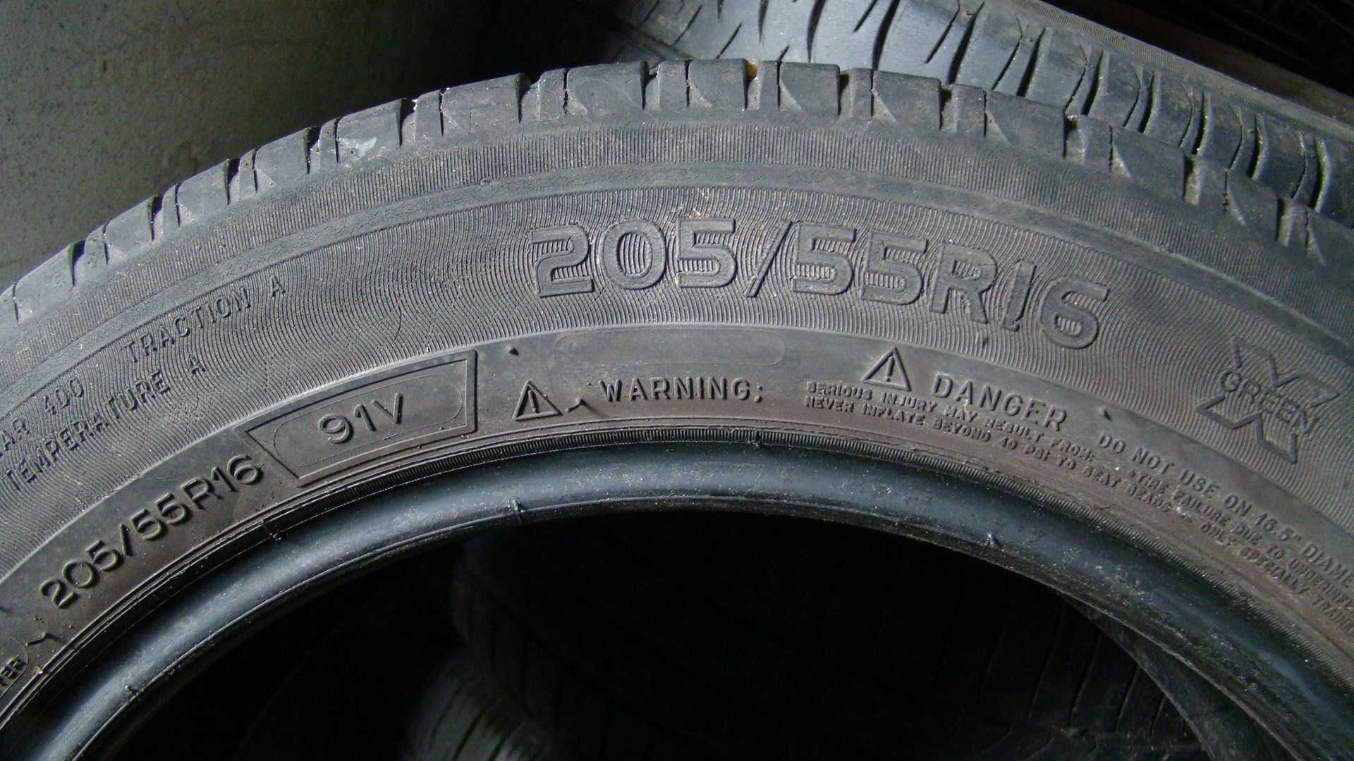 Opony 205/55R16 Michelin 4szt