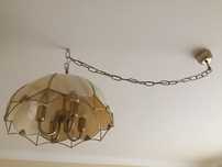 Lampa wisząca stylizowana na egzemplarz z początku XXw.