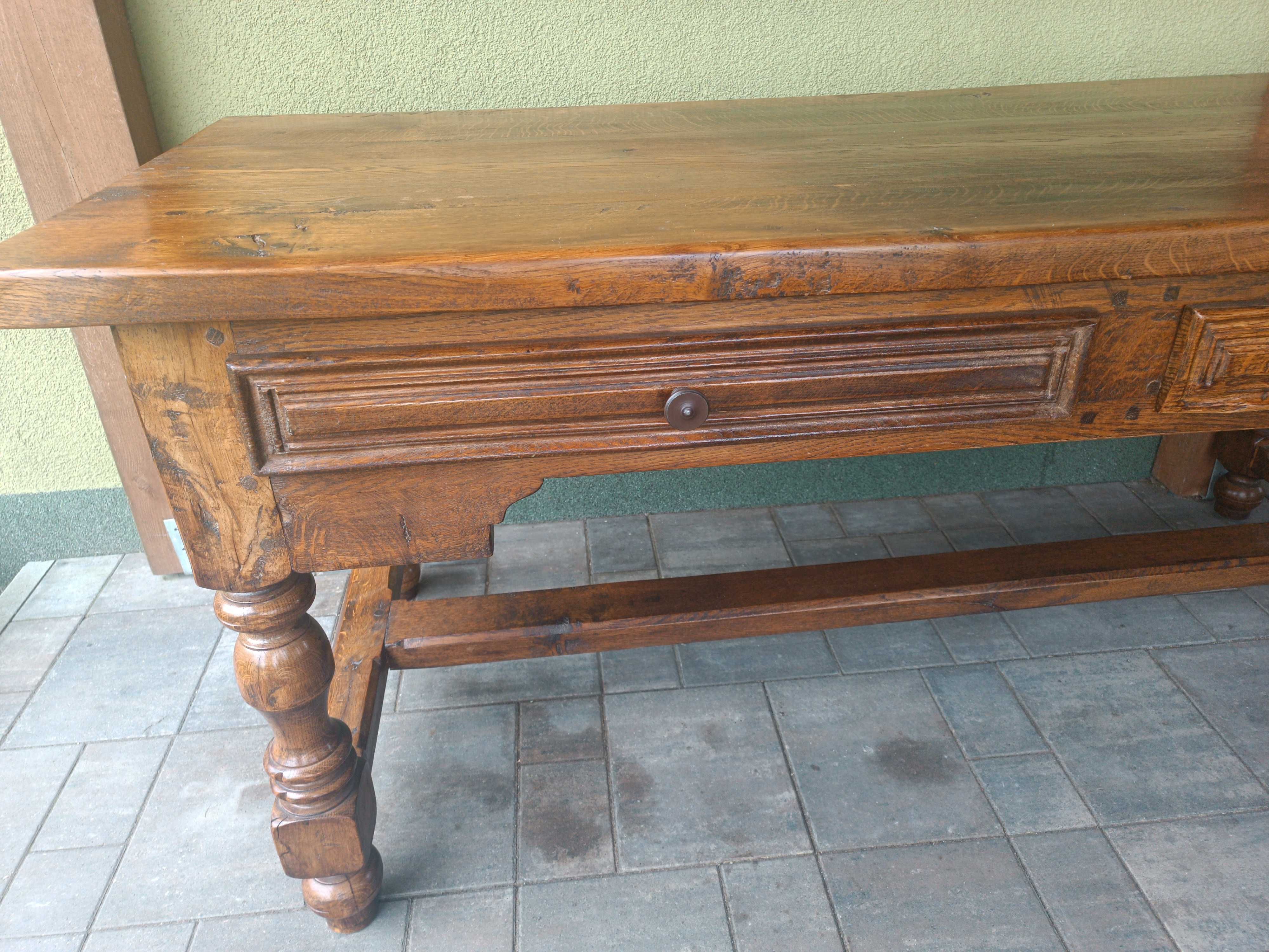 Stare biurko dąb Francja