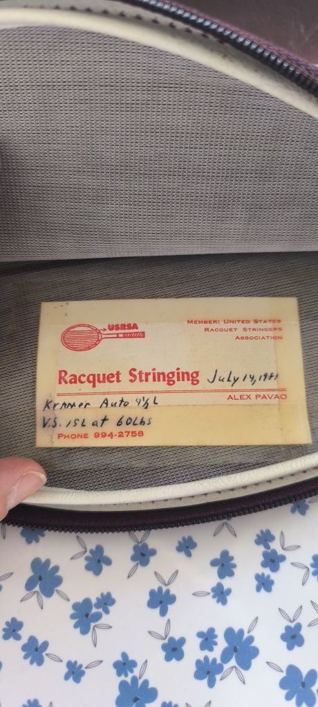 Raquete tenis Wilson Jack Kramer Autograph