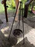 Grill ogrodowy regulowany