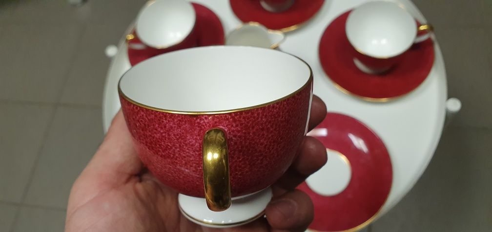Filiżanki angielskie do kawy Wedgwood