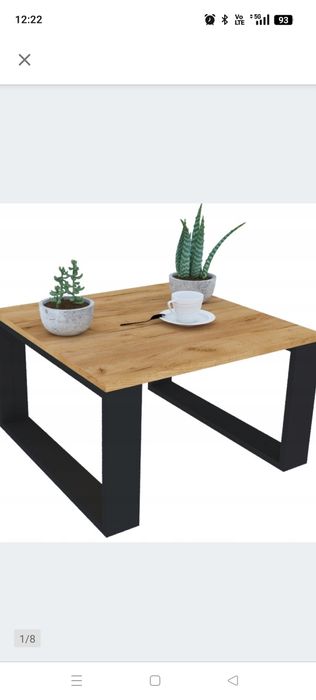 Stolik kawowy loftowy