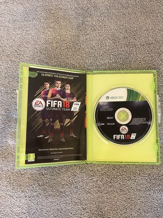 Gra FIFA 18 na Xbox 360