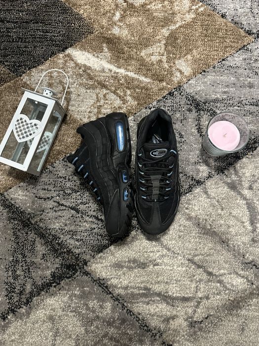 Buty nike air max 95 kolor czarno niebieski
