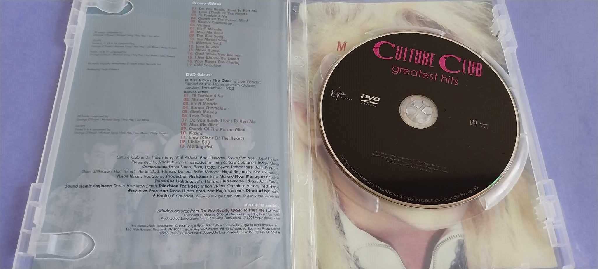 Culture Club / Boy George – Greatest Hits , DVD USA 2004 używane