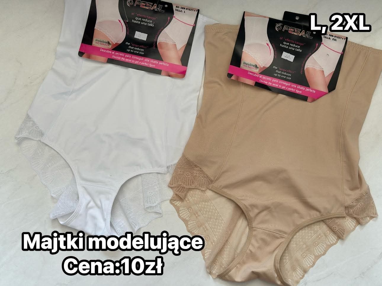 Majtki modelujące sylwetkę wyszczuplające Wyprzedaż ostatnie sztuki