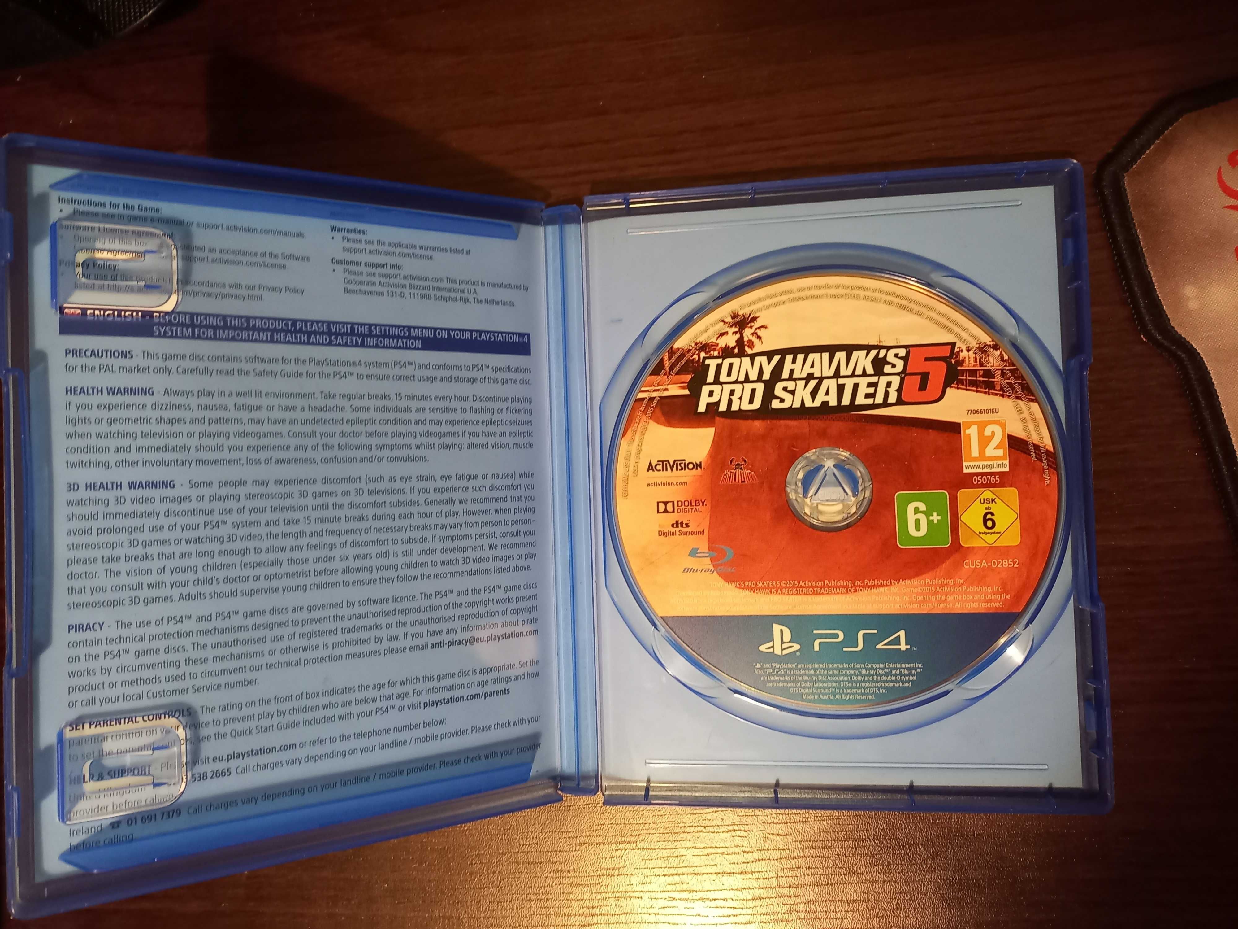 Tony Hawk's Pro Skater 5 na PS4