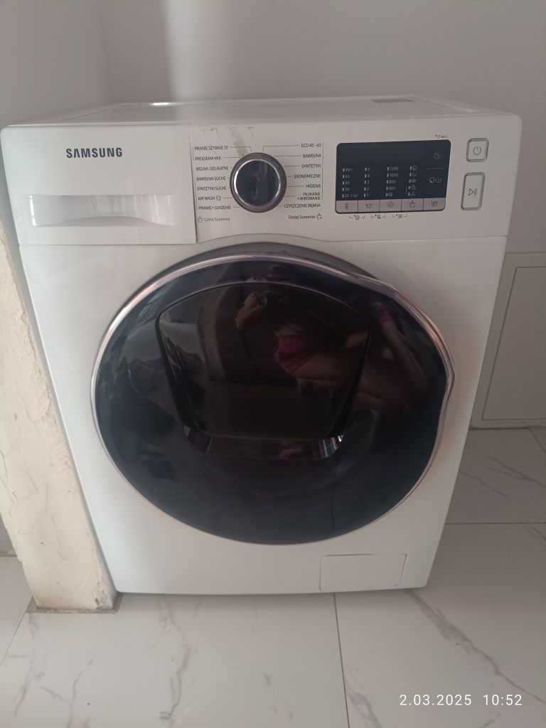 Pralko-suszarka Samsung Slim AddWash WD8NK52E0ZW