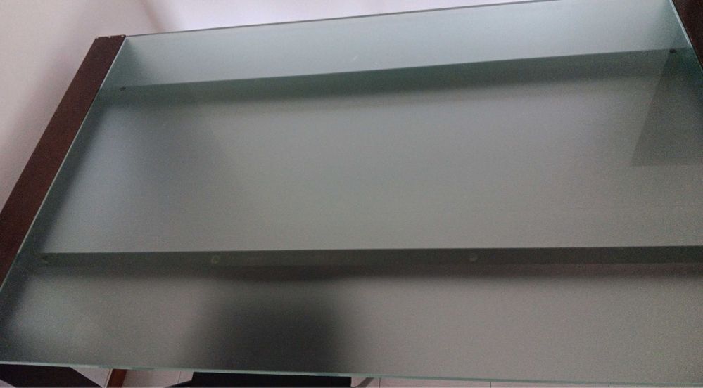 Mesa de vidro até 6 pessoas + 4 cadeiras  (entrega gratis)