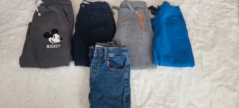 5 par spodni 104 Mango, H&M Smyk lupilu reserved