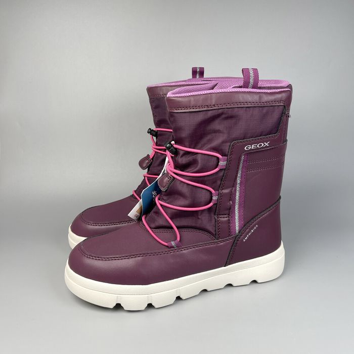 Зимові черевики Geox з мембраною  Розмір 24,36,37р  Оригінал