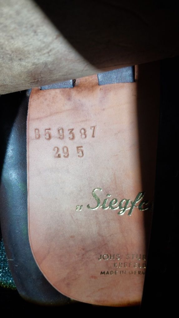 Siodło Johs. Stübben Krefeld.