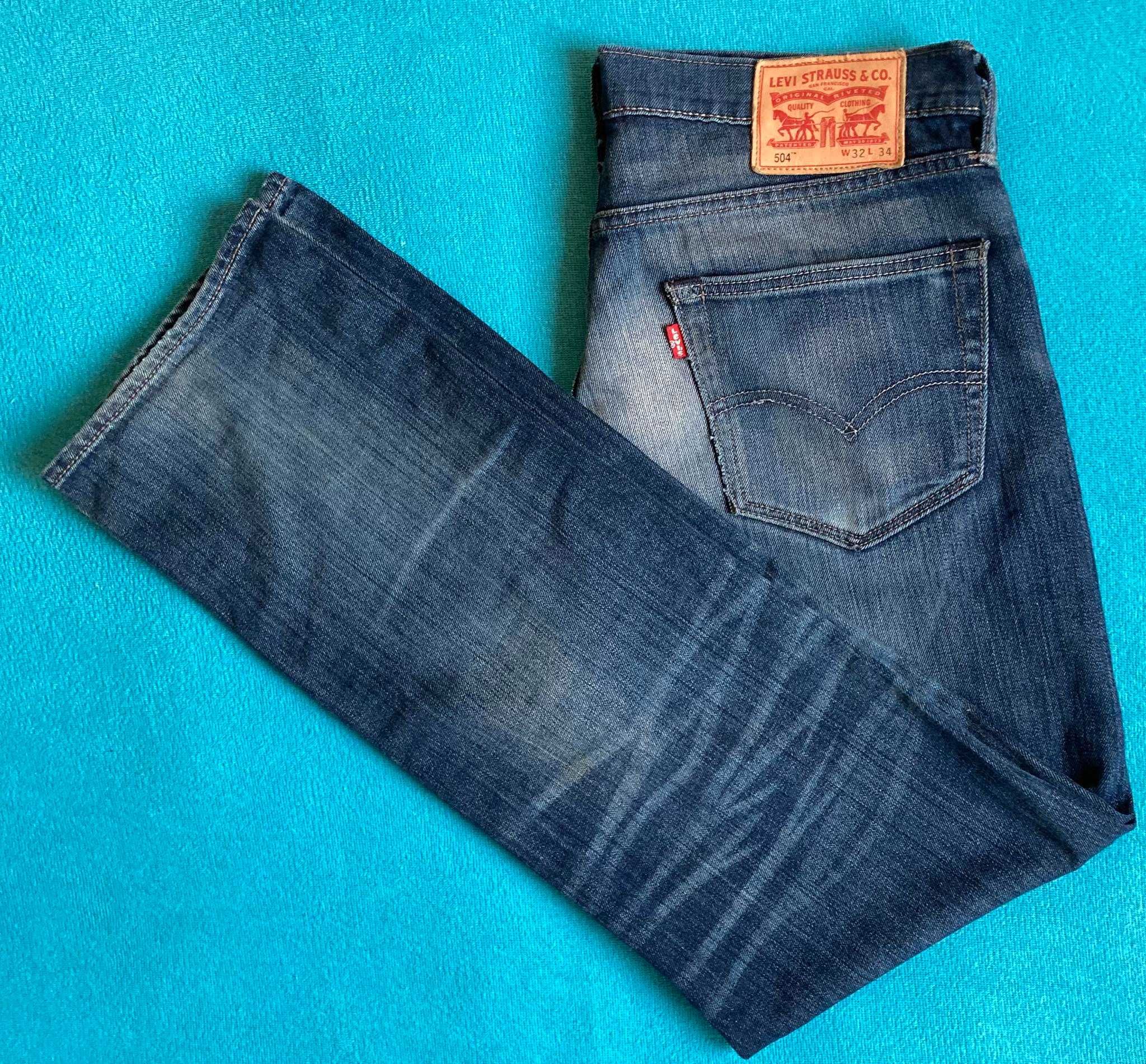 Spodnie Jeansowe Levi's 504 roz. 32-34