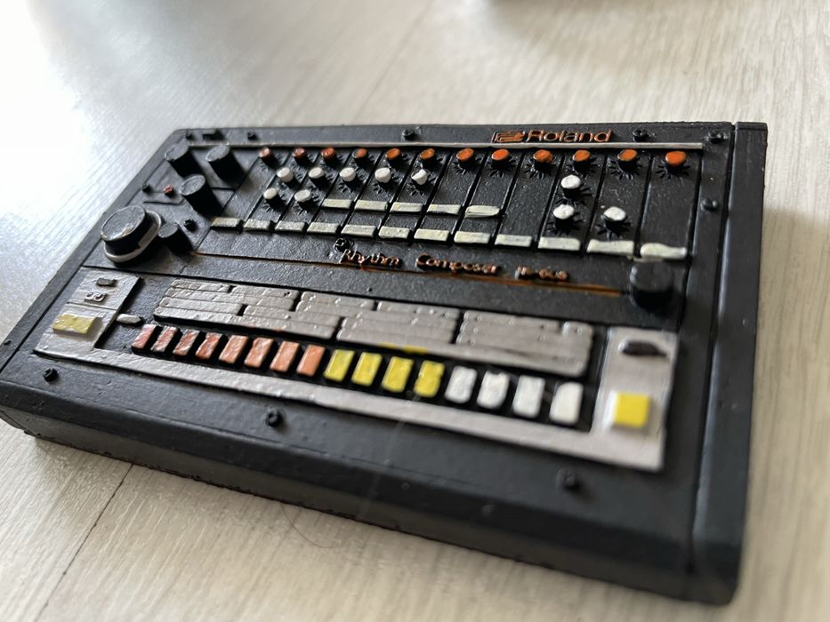 10 x Tr-808 drum machine magnesy na loduwkę