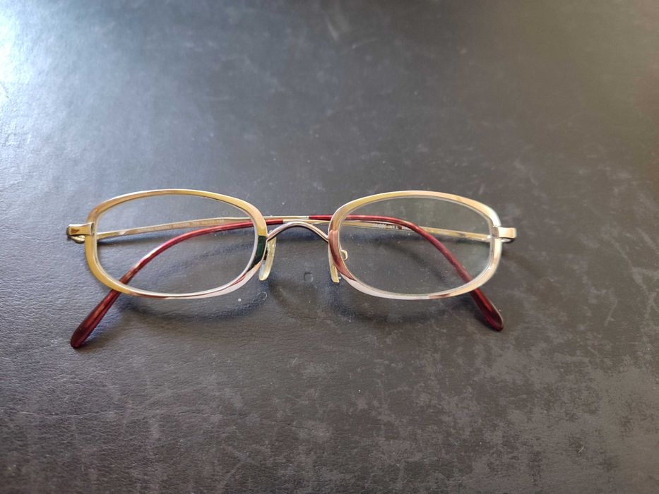 Очки. Оправа металлическая, медицинская сталь. Япония