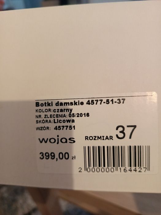Botki firmy Wojas