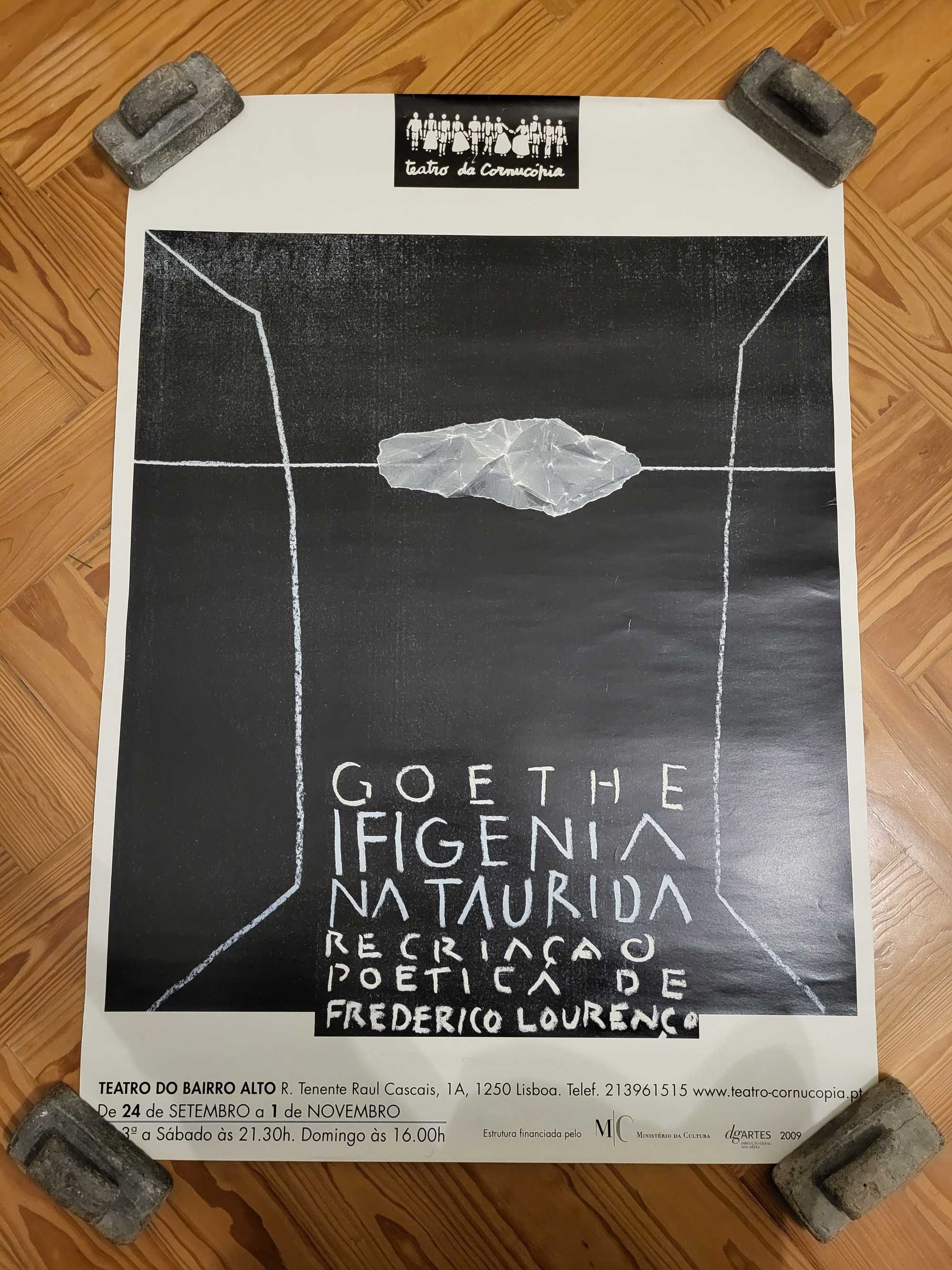 Cartaz Teatro da Cornucópia