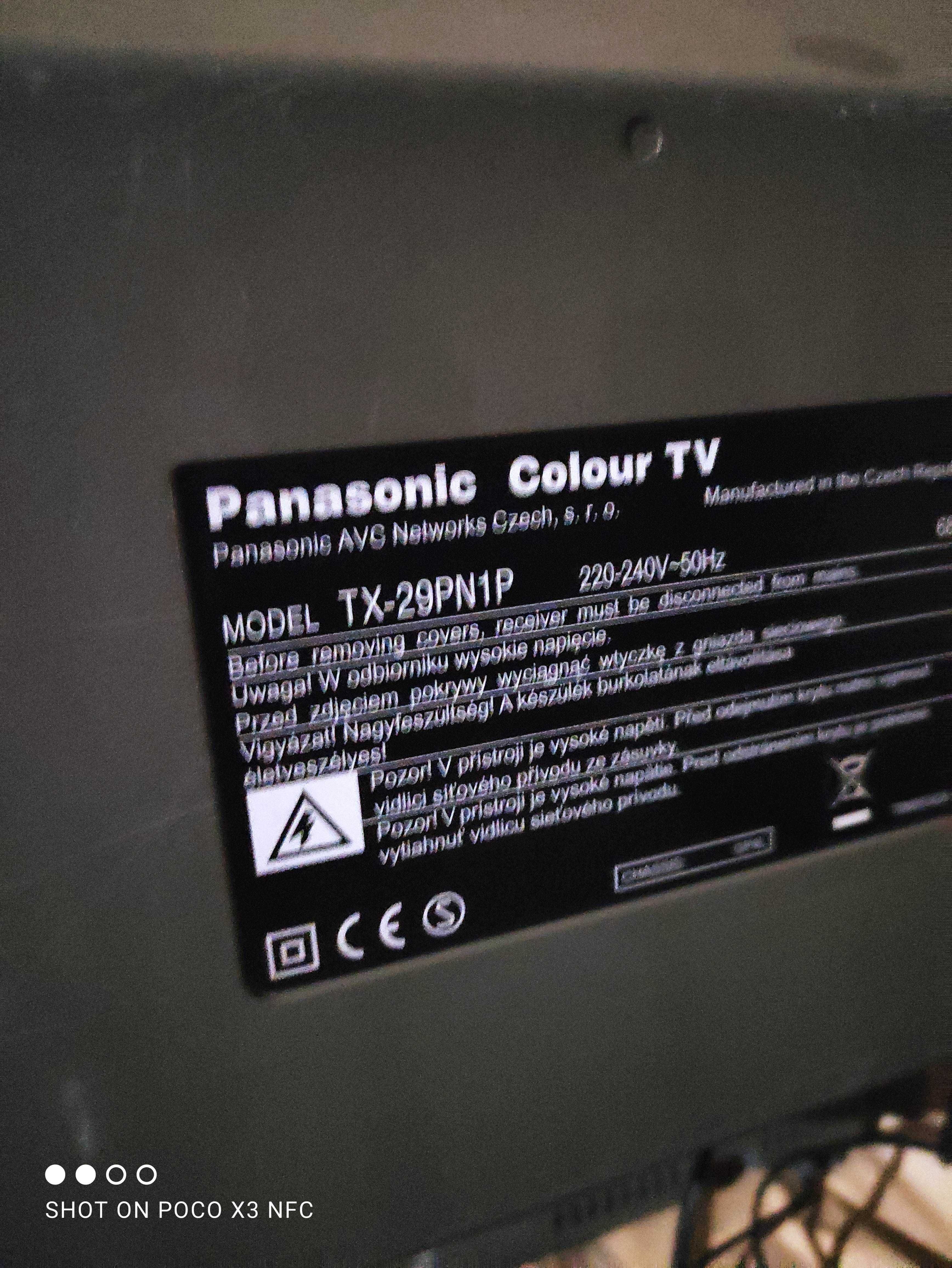 Telewizor kineskopowy Panasonic, model TX-29PN1P