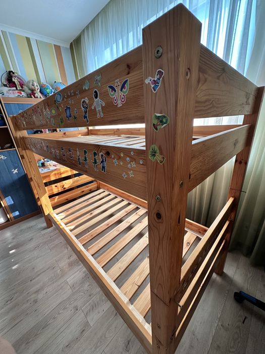 Продам двоповерхове дитяче ліжко (Дерево!)