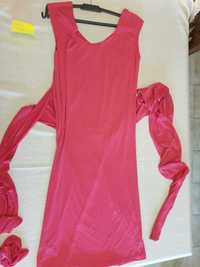 Vestido multi-posições rosa marca AVON (M)
