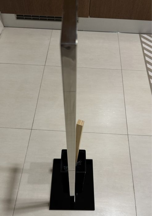 Suporte rolo papel c/ piaçaba