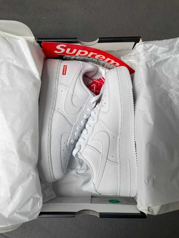 Nike Air Force 1 Low Supreme Białe 38-45