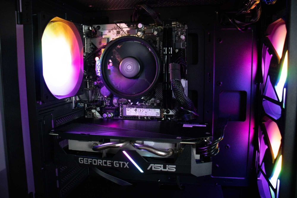 Komputer Gamingowy Ryzen 5 2600 GTX 1660 SUPER 16GB RAM **DOWÓZ**