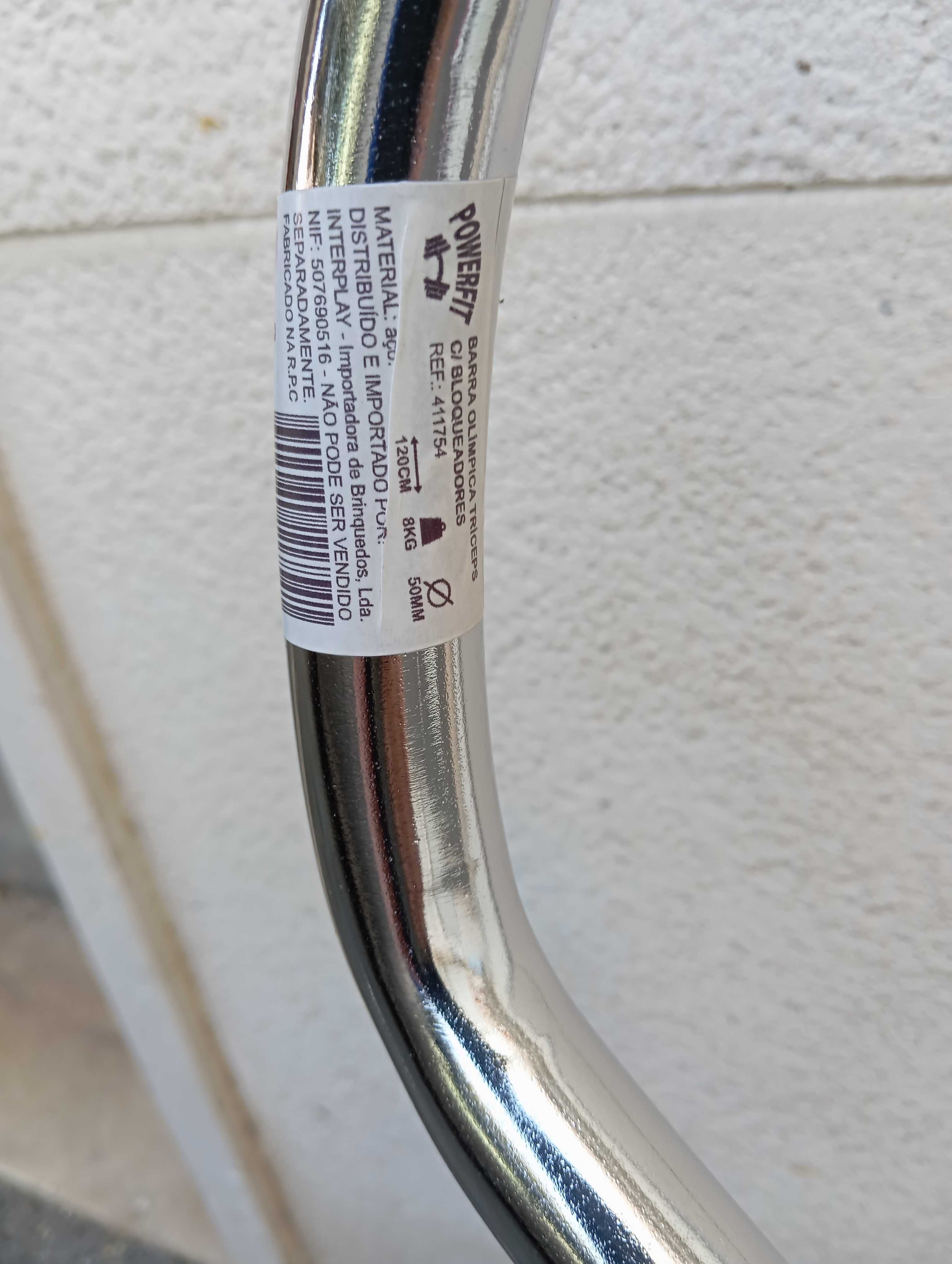 5 Barra olímpicas tríceps