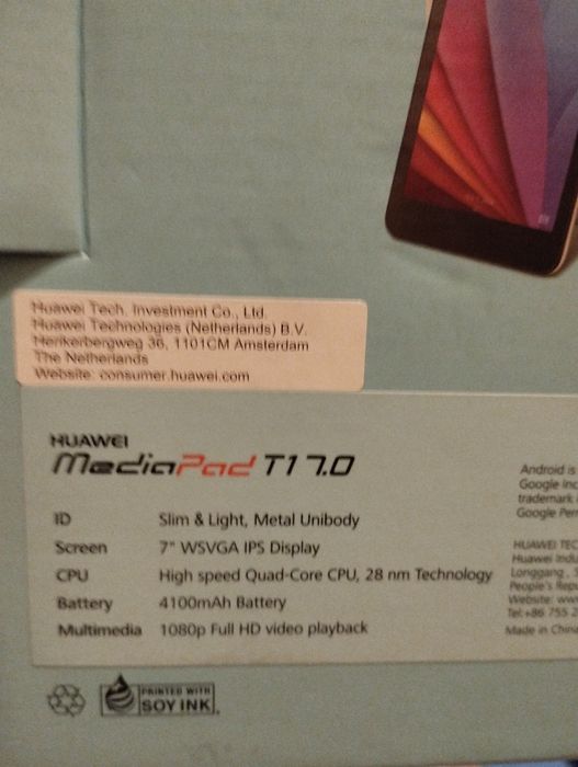 Планшет Huawei 7.0