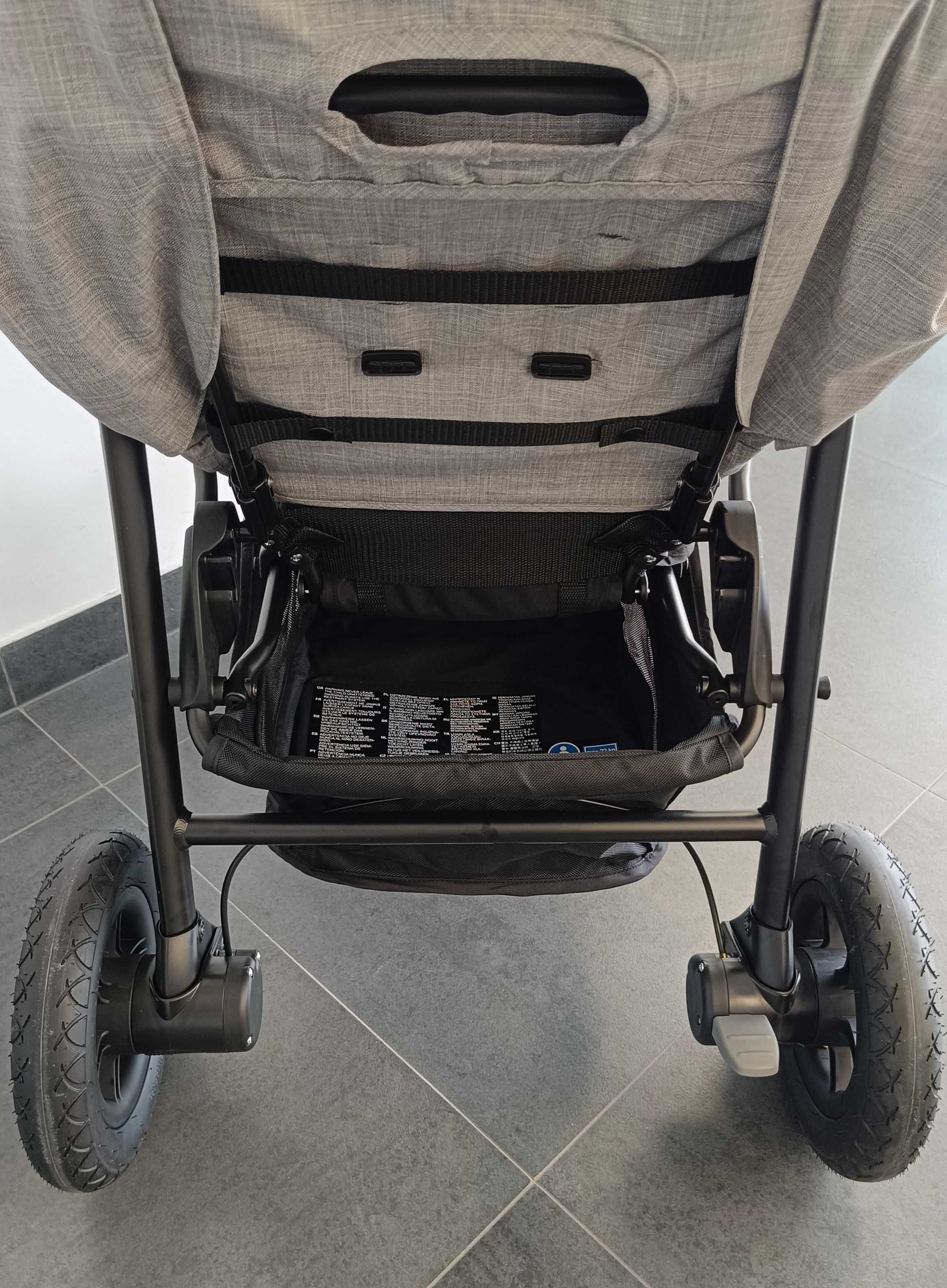 Wózek Joie Mytrax Flex Grey Flannel - ekspozycja