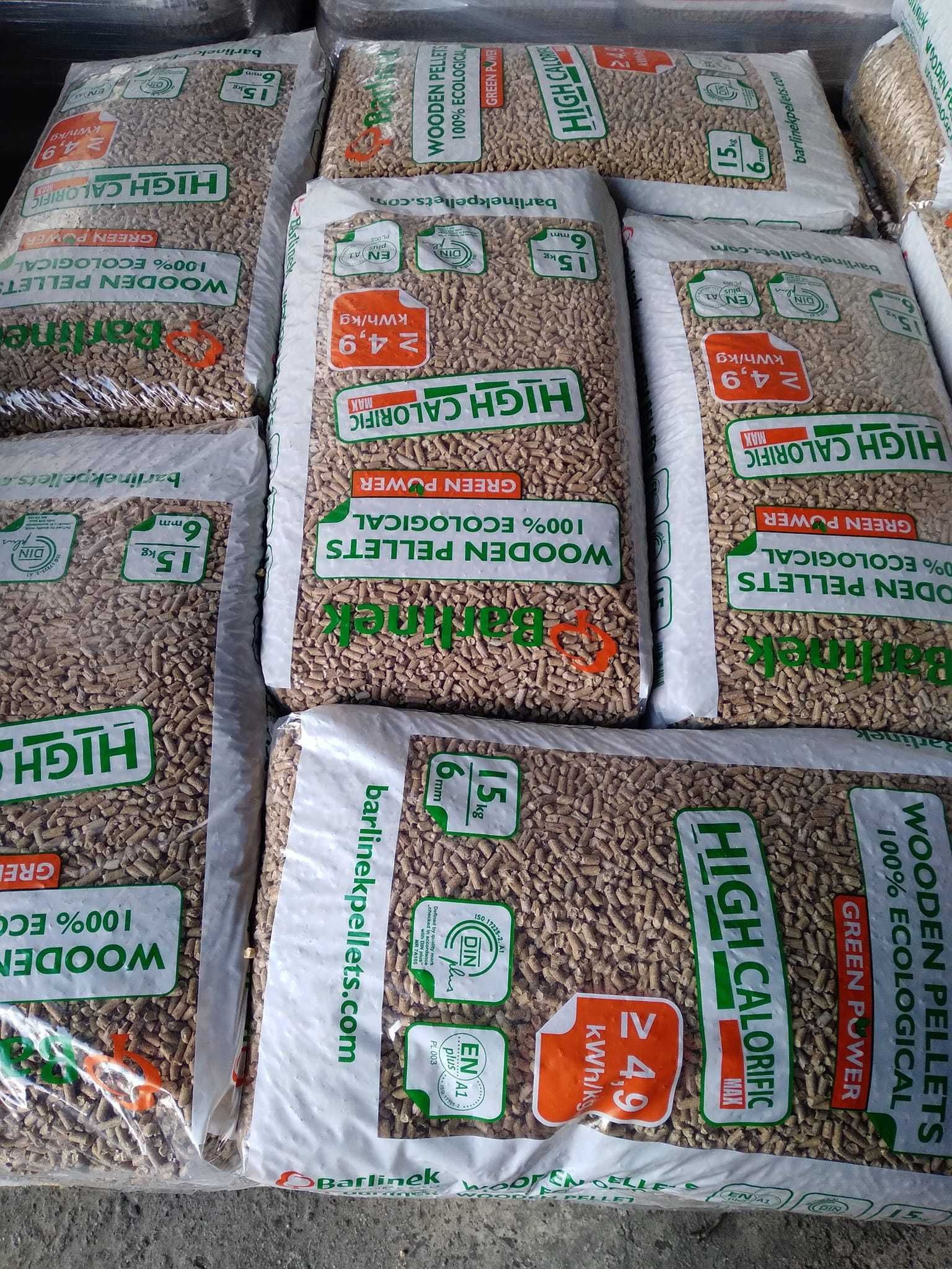 PELLET BARLINEK - En plus A1 - 6mm - Dostawa - Wiosenna Promocja!!!