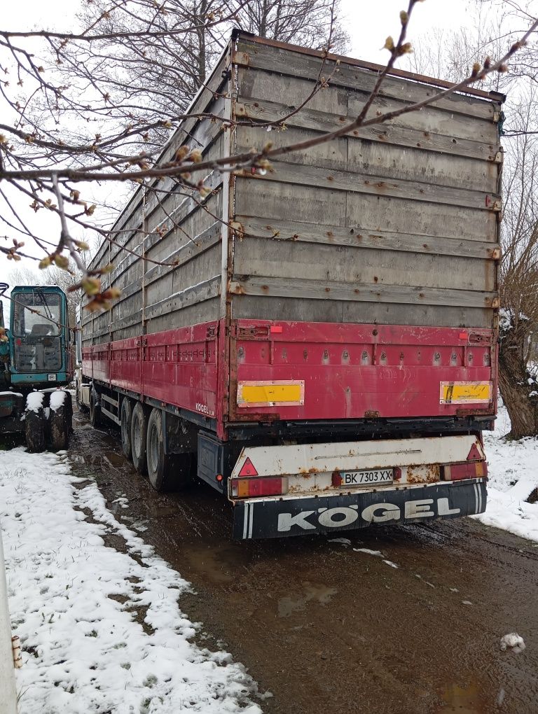 Полуприцеп Щеповоз можна з Рено магнум