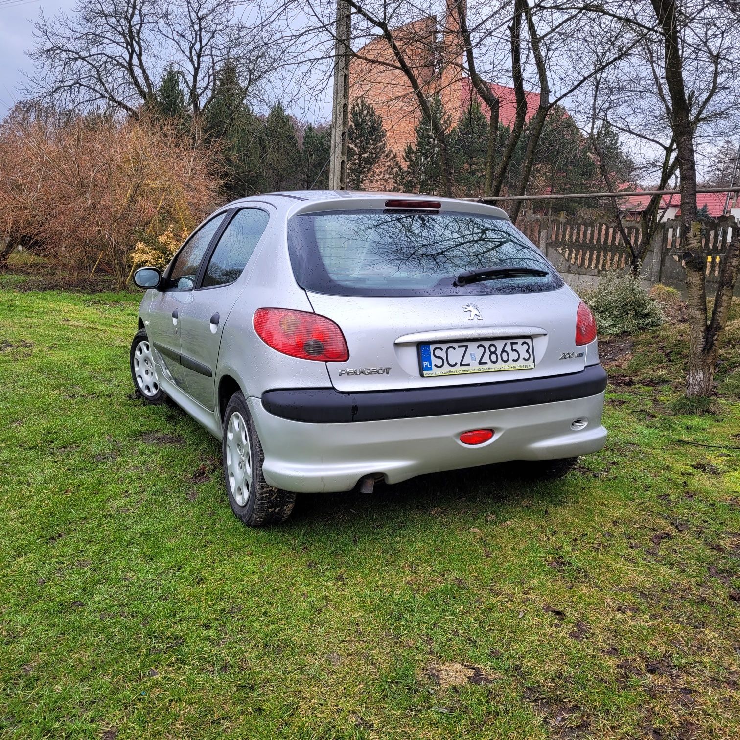 Peugeot 206, uszkodzone sprzęgło