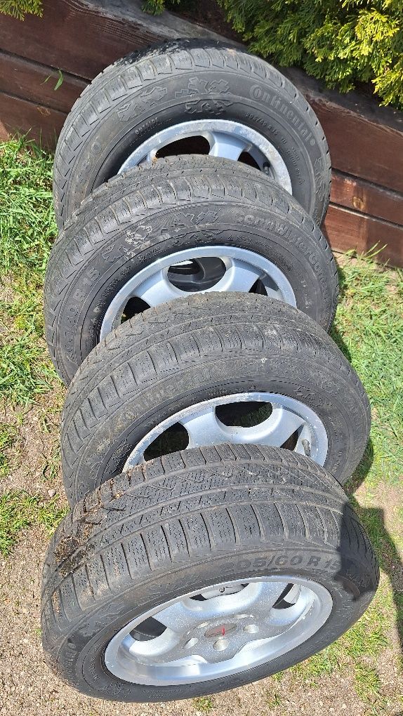 Felgi 15 5x112 z oponami (OPIS)